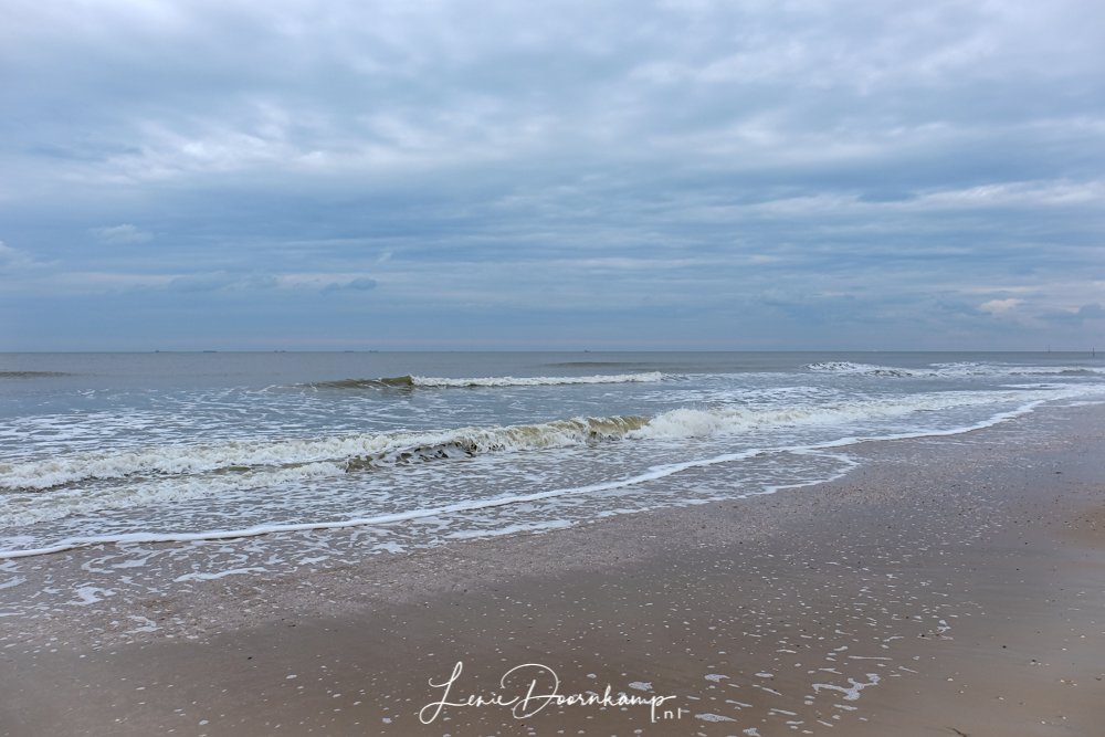 Noordzee bij Scheveningen Strand en zee