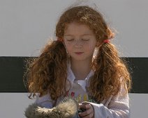 Meisje met mooi haar St. Vincent, Portugal